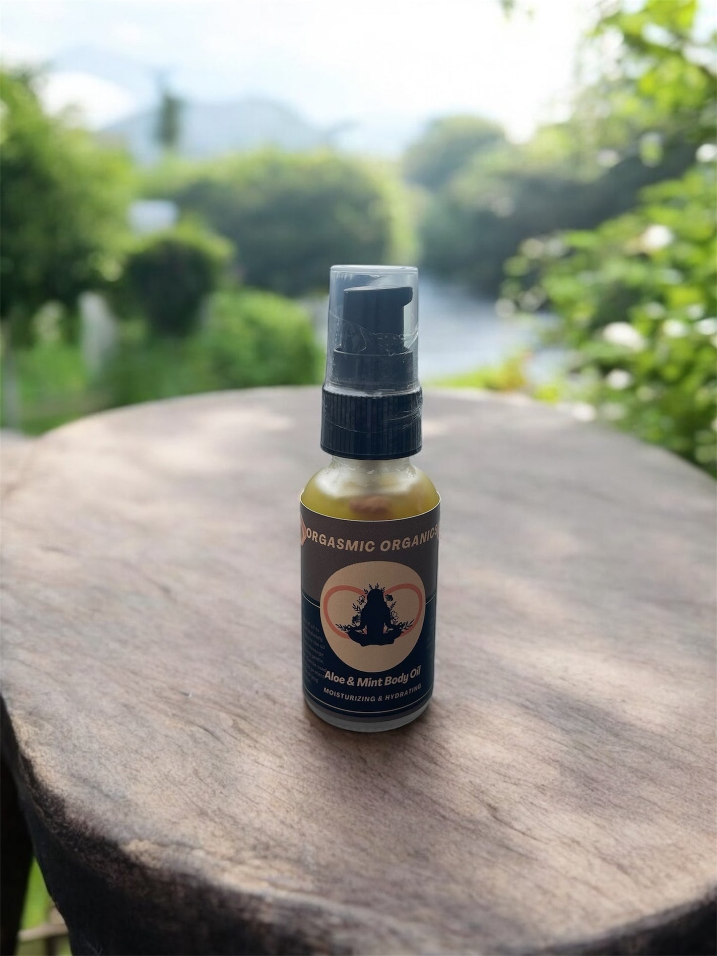 Aloe & Mint Body Oil – Trial Size (1oz)
