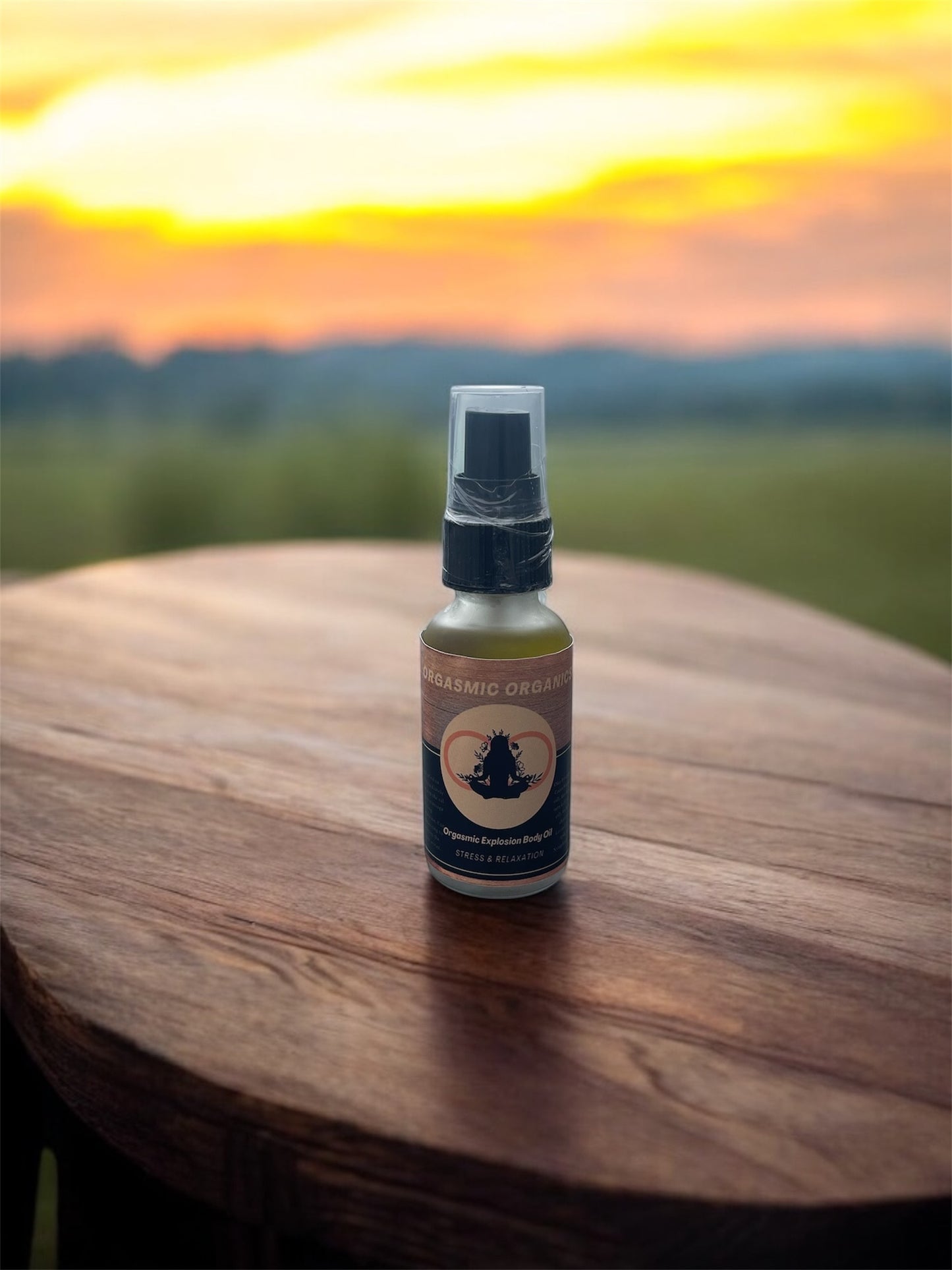 Orgasmic Organics Explosion Body Oil – Trial Size (1oz)